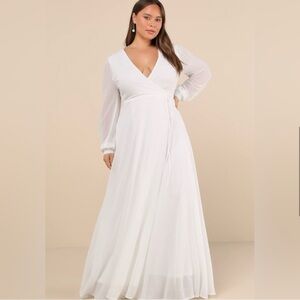 Lulus My Whole Heart Wrap Dress